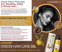 Onion Hair Oil, Enhanced with Saw Palmetto for Gorgeous, Healthy, Shiny long hair