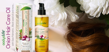 Onion Hair Oil, Enhanced with Saw Palmetto for Gorgeous, Healthy, Shiny long hair