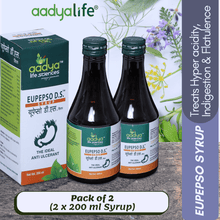 Eupepso D.S, A Herbal Formula for Hyper Acidity, Indigestion & Flatulence - Aadya Life Sciences