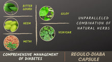 Regulo-Diaba Capsules, Comprehensive Management of Diabetes, Herbal Dietary Supplement for NIDDM - Type 2 - Aadya Life Sciences