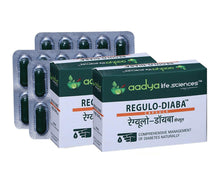 Regulo-Diaba Capsules, Comprehensive Management of Diabetes, Herbal Dietary Supplement for NIDDM - Type 2 - Aadya Life Sciences