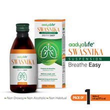 Swasnika Suspension, A herbal remedy for respiratory health and for easy breathing