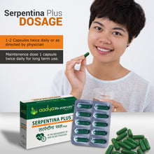 Serpentina Plus, Herbal capsules for High Blood Pressure , Works as a Comprehensive Cardio Protective - Aadya Life Sciences