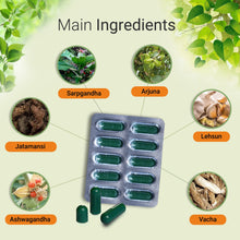 Serpentina Plus, Herbal capsules for High Blood Pressure , Works as a Comprehensive Cardio Protective - Aadya Life Sciences