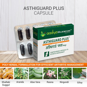 Asthiguard Plus, A Herbal Formula for Arthritis, Gout and Sciatica ★★★★★ - Aadya Life Sciences