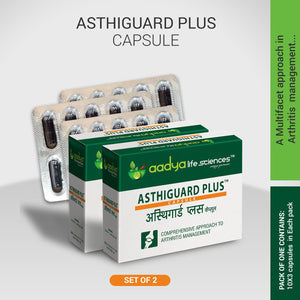 Asthiguard Plus, A Herbal Formula for Arthritis, Gout and Sciatica ★★★★★ - Aadya Life Sciences