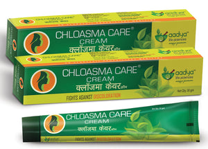 Chloasma Care Herbal Cream for Pigmentation, Discoloration, Blemishes and Stretch Marks - Aadya Life Sciences
