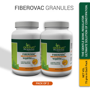Fiberovac Granules, A Fiber Rich Gentle Bowel Regulator for Constipation with Isabgol - Aadya Life Sciences