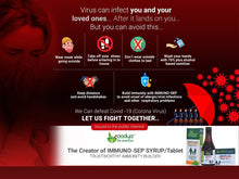 Immuno-Sep Syrup that Improves General Immunity and Fights against recurrent respiratory infections - Aadya Life Sciences