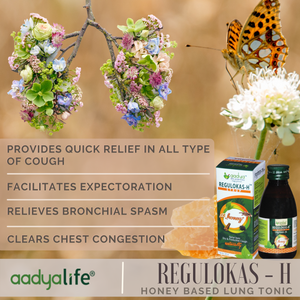 Regulo Kas–H Syrup, a non-sedative, non-alcoholic, ayurvedic cough remedies