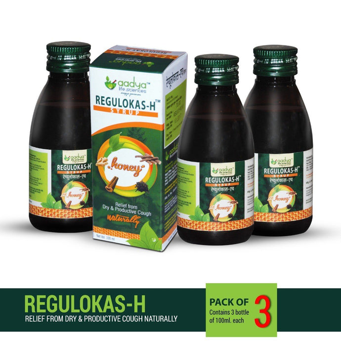 Regulo Kas–H Syrup, a non-sedative, non-alcoholic, ayurvedic cough remedies - Aadya Life Sciences